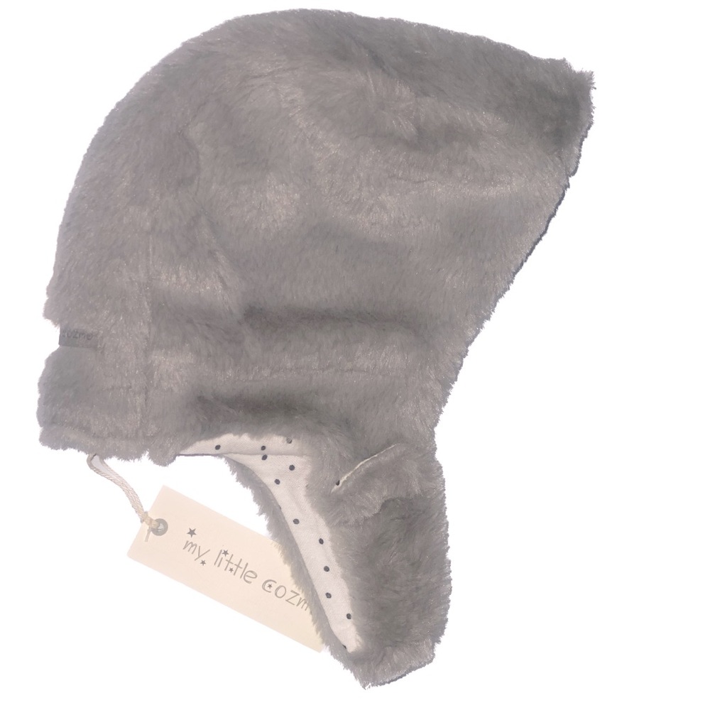 New with tags My little cozmo fur teddy bonnet